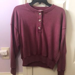 American Eagle button up